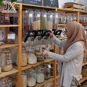 Siêu thị hiển thị treo tường PC số lượng lớn thực phẩm Dispenser cho kẹo hạt cà phê hạt ngũ cốc hàng khô siêu thị cửa hàng trung tâm sử dụng - Product Image 3