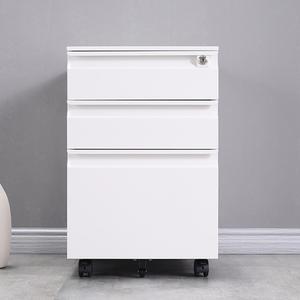 قاعدة معدنية متنقلة للتخزين المكتبي قاعدة عجلات عالمية من الفولاذ 3 بتصميم - Product Image 1