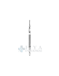 Marca superior 12cm No. 7K Mango de bisturí dental manual Base de instrumentos de cirugía general de acero inoxidable - Product Image 1