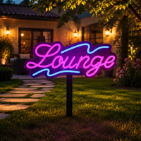 Dropshipping, conception gratuite, pas de MOQ, enseignes au néon personnalisées, enseignes LED pour la décoration de mariage ou d'anniversaire