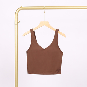 Soutien-gorge de sport respirant de haute qualité pour femmes, grandes tailles, avec logo frontal, idéal pour le yoga, la course et le fitness, anti-choc - Product Image 1