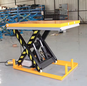 Meja Kerja Platform Angkat Hidrolik Gunting JIN YANG HU Workshop Kapasitas <span class=keywords><strong>1T</strong></span> 2T 3T - Product Image 5