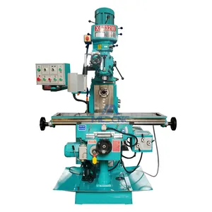 with taiwan head 3 axis dro x6332b x6332c universal vertical and horizontal turret milling machine manual fresadora