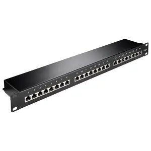 Panel Patch Professional Supplier 19inch Cat 6 UTP 12 port patch panel for network server rack cabinet