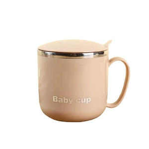 Taza de Café Aislada con Asa y Tapa Deslizante Antiderrames, Termo con Forma de Copa de Vino de 16 oz, Vaso Térmico de Acero Inoxidable al Vacío - Product Image 1