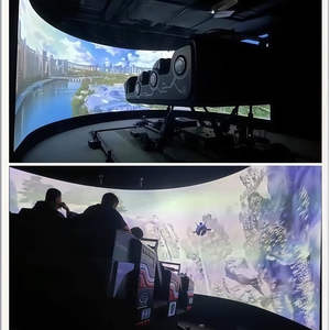 Công Viên Chủ Đề Trong Nhà Nhập Vai 3D Trần truồng Theo Dõi Bay Rạp Chiếu Phim Chuyên Nghiệp Bay Rạp Chiếu Phim Với 8 Chỗ Ngồi 6 <span class=keywords><strong>Dof</strong></span> Cho Bán Thực Tế Ảo - Product Image 6