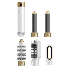 Cepillo de aire caliente multiestilizador 5 en 1 de cerámica de turmalina con calentamiento rápido para cabello seco y mojado - Product Image 4