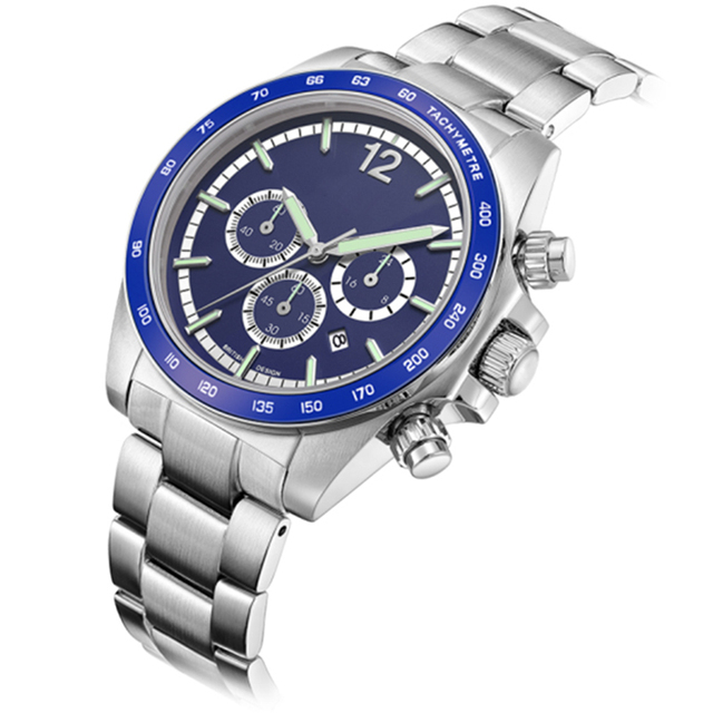 Luxury Brand 100M Waterproof Men's Chrono Sport Watches Wrist Montre Homme U2978