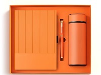 Coffrets Cadeaux de Luxe Personnalisés pour Entreprises : Carnet de Notes en Acier Inoxydable Imprimé Letterpress avec Logo Personnalisé – Idéal pour le Bureau