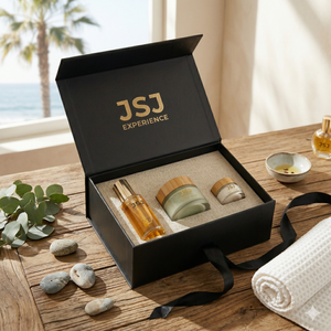 Boîte en carton élégante de style tiroir pour palette de fards à paupières de luxe, étui coulissant rigide pour maquilleur professionnel - Product Image 6