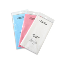 Nappes en plastique jetables personnalisées pour l'extérieur Couverture de table de fête en PE imperméable