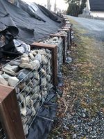 Prix d'usine – Panier gabion soudé galvanisé pour la décoration de jardin et la protection contre l'érosion des sols