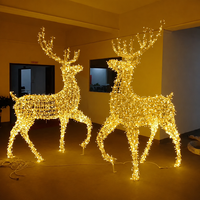 Grand motif lumineux flottant étanche pour les fêtes, arbre commercial détachable pour la décoration en bordure de mer