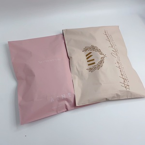 Bolsa de envío con logo personalizado de 14x19 pulgadas, color melocotón, autoadhesiva, resistente a desgarros, para ropa y zapatos - Product Image 3
