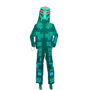 Nouveaux costumes lumineux à LED avec changement <span class=keywords><strong>de</strong></span> couleur RVB et casques pour discothèque, danse, DJ - Product Image 6