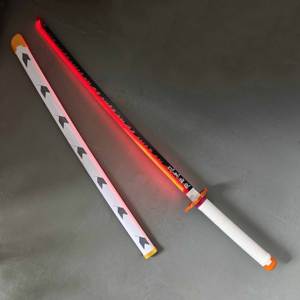 Demon Slayer Original Texture Jouet Épées 104 Tanjiro Zenitsu Kyoujurou <span class=keywords><strong>Samurai</strong></span> pour Cosplay Inspiré par Kimetsu No Yaiba Anime - Product Image 5
