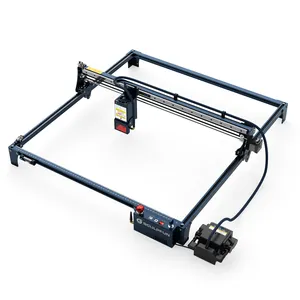 Sculpfun máquina de gravação a laser emergência, cortador automático s30 ultra 22w 600*600mm para gravar, lente substituível à laser, máquina de gravação