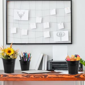 Vente chaude Holland Market Pot carré en plastique blanc Seau pour plantes à fleurs - Product Image 4