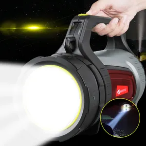 Potente defensa personal led linterna antorcha Q5 zoom flash luz lámpara  táctica