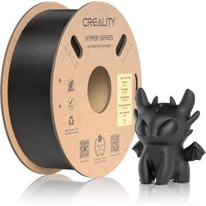 Filamento Hyper PLA de 1.75mm, Negro, Alta Velocidad, para Impresora 3D, Precisión Dimensional, 2.2 Libras - Product Image 1