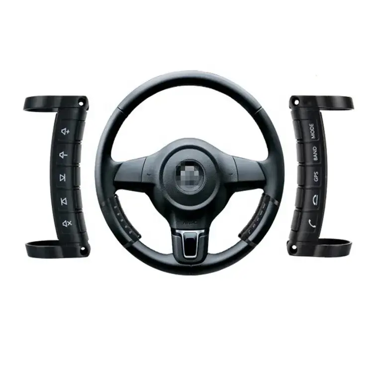 JYT Universal Car Navigation Buttons Remote Controller Modified Accessories Multi-Function Wireless Steering Wheel Control