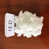 15d * 64mm 100% vierge HCS fibre de polyester de silicium conjugué creux de Jiangsu pour jouets en peluche