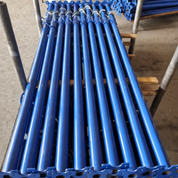 Étai de coffrage réglable en acier, poteau de soutènement métallique robuste, matériel de construction