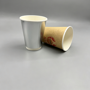 Gobelets en papier laminé PE de qualité supérieure avec couvercles, écologiques, imprimés en 0 à 8 couleurs pour café, hôtel, événement, boisson, commande en gros - Product Image 6