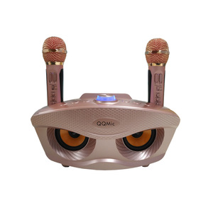 QQMic All-In-One <b>Karaoke</b> <b>Machine</b> 8 Speaker With Dual Microphones Touch And Knob Control Stereo Sound - Product Image 4