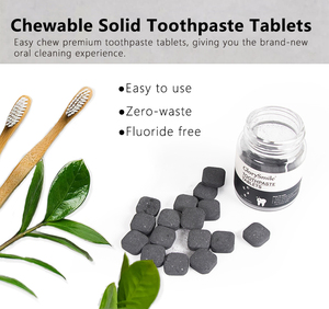 Personalizzare i pezzi di <span class=keywords><strong>dentifricio</strong></span> da viaggio con compresse di <span class=keywords><strong>dentifricio</strong></span> sbiancante Nano idrossiapatite 60 pz - Product Image 3