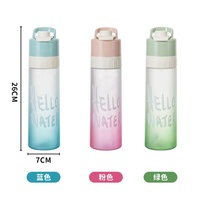 Bouteille d'eau de sport avec logo personnalisé de 650ml-Gobelet de pulvérisation de qualité alimentaire sans BPA avec poignée pour l'extérieur et le fitness