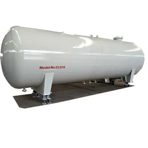 80000 Liter Besar Penyimpanan LPG Tank 80 CBM 40 Ton LPG Gas Cair Tangki