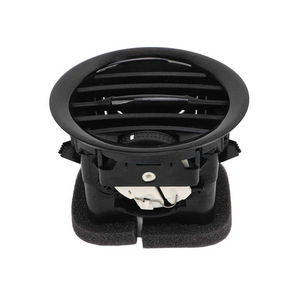 Round Car Air Conditioning Vent Black Adjustable For Vauxhall Adam Corsa <b>D</b> 2007-2015 <b>Models</b> Part F08240 - Product Image 5
