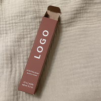 Boîte à cosmétiques personnalisée, feuille de gaufrage or argent papier blanc rouge à lèvres crème pour le visage crème pour les yeux cadeau boîte d'emballage cosmétique