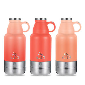 Última tendencia en Línea 4 en 1 botella de agua para perros alimentador de comida y bebida portátil de acero inoxidable aislado viaje llevar limpio - Product Image 4