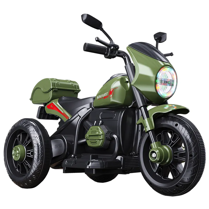 Children's electric motorcycle tricycle with remote control rechargeable children's riding car electric children's motorcycle