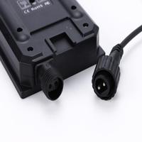 Noël extérieur LED douche pluie Tube solaire météore lumières IP67 évalué vacances jardin arbre décorations