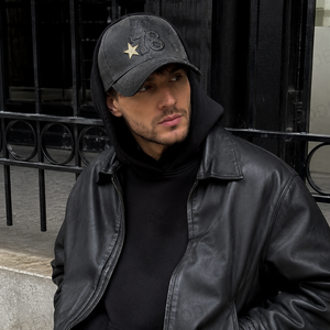 Cappellino Snapback Personalizzato in Cotone 100% con Fodera in Raso Effetto Stone Washed, Logo in Rilievo, Stile Skate OEM ODM - Product Image 2
