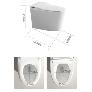 <span class=keywords><strong>WC</strong></span> Intelligente con Sensore Automatico, Bidet Integrato, Toilette Smart con Telecomando - Product Image 6