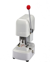Machine de perçage automatique de lentilles, perceuse à gabarit pour lunettes, équipement de fraisage à trois trous pour magasin d'optique et laboratoire d'optique