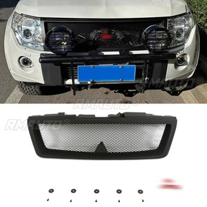 Grille de pare-chocs avant de voiture, grilles de course, calandre pour Mitsubishi Pajero V93-V97 2015-2022, kit carrosserie, accessoires de voiture - Product Image 1