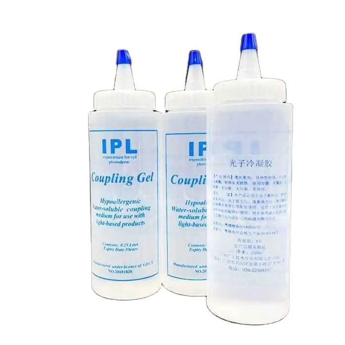 Gel da 250g per la macchina IPL per cavitazione a congelamento grasso RF ad ultrasuoni per il ringiovanimento opt