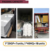 Maison préfabriquée multi-usage pliable en panneaux sandwich d'acier, pour ferme, bureau, dortoir, entrepôt, stockage
