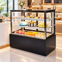 Vitrine Réfrigérée pour Gâteaux, Présentoir Réfrigéré pour Pâtisseries, Réfrigérateur de Pâtisserie