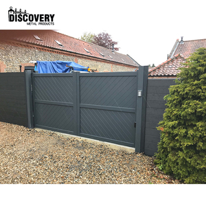 Portones modernos para casa, diseño <span class=keywords><strong>de</strong></span> puerta principal <span class=keywords><strong>de</strong></span> aluminio - Product Image 2