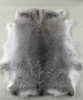 Peau de lapin 100% naturelle, véritable, 45*26CM, fourrure de lapin brute multicolore pour vêtements, sacs, chaussures, chapeaux, décoration, OEM, ODM, vente en gros