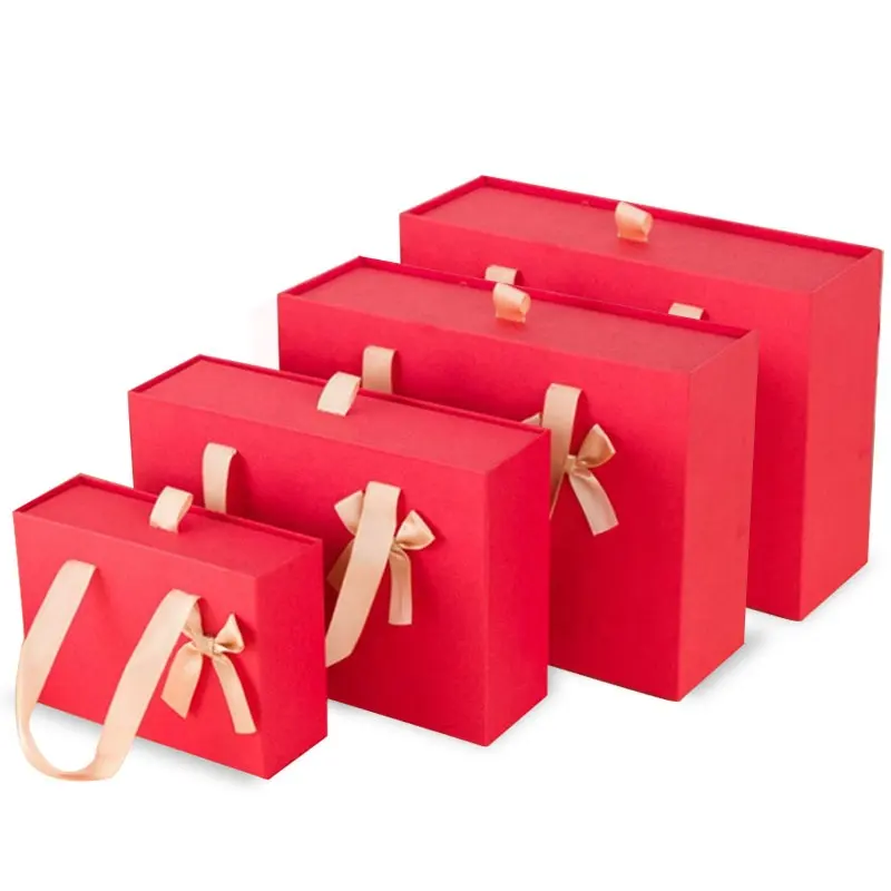 Factory Custom Print Bulk Buy Christmas Portable Gift Packs Cosmetic Christmas Eve Box Set
