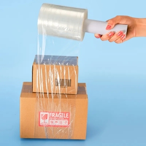 Factory Price Plastic Roll Film High Transparency Transparent Casting Cling Film <b>Pallet</b> <b>Wrap</b> Stretch Film - Product Image 5