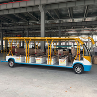 Bus touristique électrique 8, 11, 14 places, navette électrique pour hôtel, complexe hôtelier, parc, attraction touristique