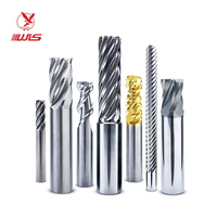 Outils de fraisage CNC de haute précision Hongyi Custom HRC55, fraises à bout en carbure pour l'acier inoxydable, revêtement Altin